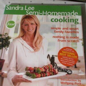 New Sandra Lee Semi-Homemade Cooking Cook Book